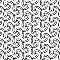 Pattern of black and white Royalty Free Stock Photo