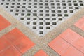 Pattern block tiles floor texture sandstone or stone wash Royalty Free Stock Photo