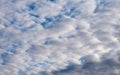 pattern blue day sky with white clouds Royalty Free Stock Photo