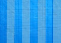 Pattern of blue stripe canvas background Royalty Free Stock Photo