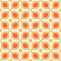 Pattern with bold geometric shapes in 1970s style