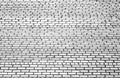 Pattern of brick wall with blur effect in black and white Royalty Free Stock Photo