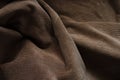 Pattern of  Brown table cloth Royalty Free Stock Photo