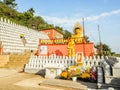 Pattern of Buddhist Saints Stone, in Korean Architectural Style, in Pattern, Background, Religious and Belief concept Royalty Free Stock Photo