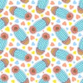 Pattern with cactuses