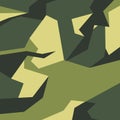 Pattern camo army soldier abstract vector Royalty Free Stock Photo