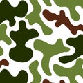 Pattern camouflage Royalty Free Stock Photo