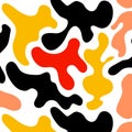 Pattern camouflage Royalty Free Stock Photo