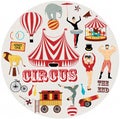 Pattern of the circus