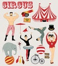 Pattern of the circus