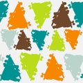 Pattern with color splash