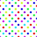 Pattern with colored thorny circles Royalty Free Stock Photo