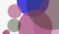 Circles background business pattern design