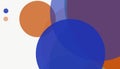 Circles background business pattern design