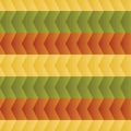 Pattern of colorful zigzags