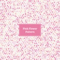 Pink flower Pattern