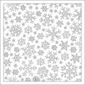 Pattern for coloring book. Royalty Free Stock Photo