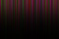 Pattern composed of various vertical lines on a black background