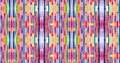 Pattern consisting of multicolored parallel wavy stripes, abstract colorful background