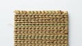 The pattern consists of thick braided rows, creating a textu Royalty Free Stock Photo