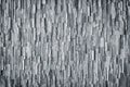 The pattern of decorative black slate stone wall surface Royalty Free Stock Photo