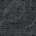 Pattern of decorative black slate stone wall surface Royalty Free Stock Photo