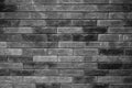 Pattern of decorative black slate stone wall surface as a background. Royalty Free Stock Photo
