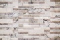 Pattern of decorative white slate stone wall surface,background and texture Royalty Free Stock Photo