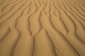 Pattern of desert dunes of Empty Quarter Royalty Free Stock Photo