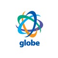 Abstract logo Globe Royalty Free Stock Photo