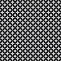 Pattern design diamond oval black and white