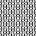 Pattern design geometric seamless vogue background black and white vector