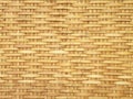 Pattern and design of Thai style bamboo handcraft Royalty Free Stock Photo