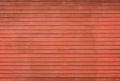 Pattern detail of old red wood stripe texture Royalty Free Stock Photo