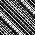 Pattern with diagonal black stripes and outline 6570, modern stylish image. Royalty Free Stock Photo