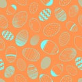 .Pattern with different easter eggs