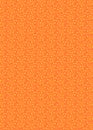 Pattern with different smileys on an orange Royalty Free Stock Photo