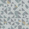 The pattern into distinct triangular sections enhancing the structural Royalty Free Stock Photo