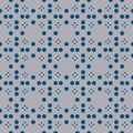 Pattern from dots on light seamless background