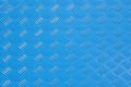 Pattern of embossed light blue metal