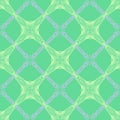 Pattern in emerald green, thin elegant lines