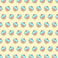 Cupcake - emoji pattern 20