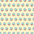 Cupcake - emoji pattern 68