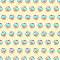 Cupcake - emoji pattern 49