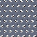 Panda - emoji pattern 07