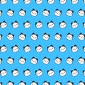 Street cat - emoji pattern 14