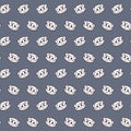 White tiger - emoji pattern 68