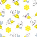 pattern emotional bees and honey