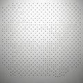 Black dots on a gradient gray background, creating a geometric Royalty Free Stock Photo