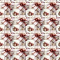 Gift theme pattern Royalty Free Stock Photo